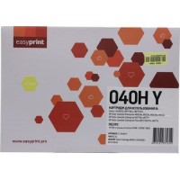 040H Y Картридж EasyPrint LC-040H Y для Canon i-SENSYS LBP710/712/HP CLJ Enterprise M552/M553/577/Flow 577 (10000 стр.) желтый, с чипом