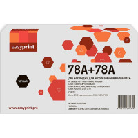 278A/728D Картридж EasyPrint LH-CE278AD для HP LJ P1566/1606/Canon MF4410/4430 (2шт.x2100 стр.) с чипом