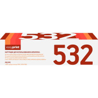 532A/412A/382A Картридж EasyPrint LH-532A U для HP CLJ CP2025/M451/M476/LBP7200Cdn 718Y (2900 стр.) желтый, с чипом