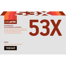 53X/49X Картридж EasyPrint LH-53X U для HP LJ 1320/P2015/Canon LBP3300/3310 (7000 стр.) с чипом