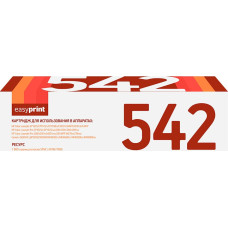 542A/322A/212A/716Y/731Y Картридж EasyPrint LH-542 U для HP CLJ CP1215/CP1515/CP1525/CM1415/Pro 200 M251/M276/Canon 716Y (1800 стр.) желтый, с чипом