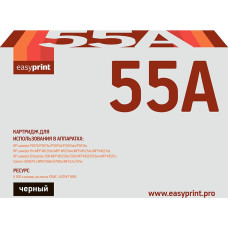 55A/724 Картридж EasyPrint LH-55A для HP LJ Enterprise P3015/Canon LBP6750dn (6000 стр.) с чипом