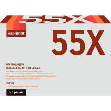55X/724H Картридж EasyPrint LH-55X для HP LJ Enterprise P3015/Canon LBP6750dn (12500 стр.) с чипом