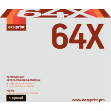 64X Картридж EasyPrint LH-64X для HP LJ P4015n/4515n (24000 стр.) с чипом