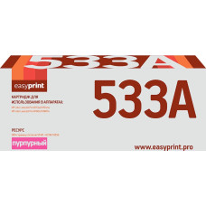 CF533A Картридж EasyPrint LH-CF533A для HP Color LaserJet Pro M154a/M154nw/M180n/M180fw (900 стр.) пурпурный, с чипом