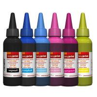 Чернила EasyPrint I-E100LC универсальные для Epson (100мл.) светло-голубой