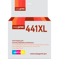 CL-441XL Картридж EasyPrint IC-CL441XL для Canon PIXMA MG2140/3140/3540/MX394/434/474, цветной