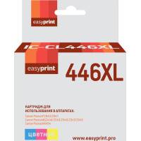 CL-446XL Картридж EasyPrint IC-CL446XL для Canon PIXMA iP2840/2845MG2440/2540/2940/2945/MX494, цветной