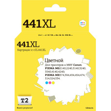 IC-CCL441XL Картридж T2 для Canon PIXMA MG2140/3140/3540/MX394/434/474, цветной