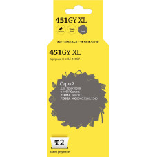 IC-CCLI-451GY XL Картридж T2 для Canon PIXMA iP8740/MG6340/7140, серый, с чипом