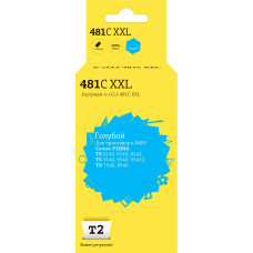 IC-CCLI-481C XXL Картридж T2 для Canon PIXMA TS6140/704/8140/8240/9140/9540/9541C/TR7540/8540, голубой, с чипом