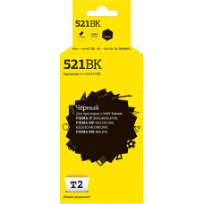 IC-CCLI-521BK Картридж T2 для Canon MP540/620/630/980/PIXMA iP4700, черный, с чипом