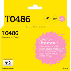 IC-ET0486 Картридж T2 для Epson Stylus Photo R200/R300/RX500/RX600, светло-пурпурный, с чипом