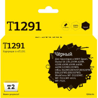 IC-ET1291 Картридж T2 для Epson Stylus SX420W/SX525WD/Office B42WD/BX305F/WF7015, черный, с чипом