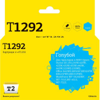 IC-ET1292 Картридж T2 для Epson Stylus SX420W/SX525WD/Office B42WD/BX305F/WF7015, голубой, с чипом