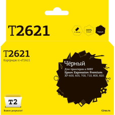 IC-ET2621 Картридж T2 для Epson Expression Premium XP-600/605/700/800, черный, с чипом