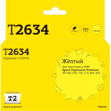 IC-ET2634 Картридж T2 для Epson Expression Premium XP-600/605/700/800, желтый, с чипом