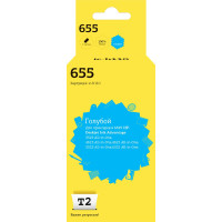 IC-H110 Картридж T2 №655 для HP Ink Advantage 3525/4615/5525/6525, голубой