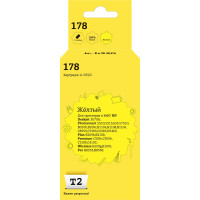 IC-H320 Картридж T2 №178 для HP Deskjet 3070A/Photosmart 5510/6510/7510/B110/C8583, желтый, с чипом