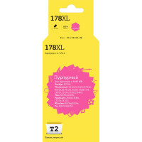 IC-H324 Картридж T2 №178XL для HP Deskjet 3070A/Photosmart 6510/7510/B110/C8583, пурпурный, с чипом IC-H324 Картридж T2 №178XL для HP Deskjet 3070A/Photosmart 6510/7510/B110/C8583, пурпурный, с чипом