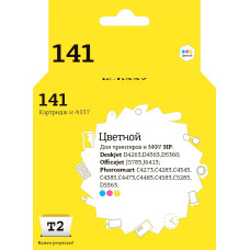 IC-H337 Картридж T2 №141 для HP Deskjet D4263/D5360/Officejet J5783/J6413/Photosmart C4273, цветной