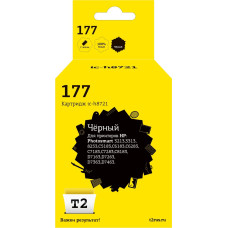 IC-H8721 Картридж T2 №177 для HP Photosmart 3213/8253/C5183/C6183/D7163/D7463, черный, с чипом