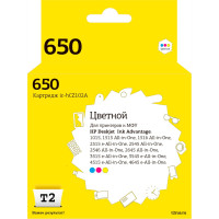 IC-HCZ102A Картридж T2 №650 для HP Deskjet Ink Advantage 1015/1515/2515/2545/3515/4515/4615, цветной