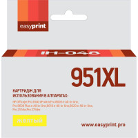 Картридж EasyPrint IH-048 №951XL для HP Officejet Pro 8100/8600/251dw/276dw, желтый Картридж EasyPrint IH-048 №951XL для HP Officejet Pro 8100/8600/251dw/276dw, желтый