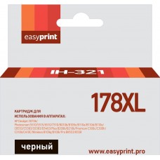 Картридж EasyPrint IH-321 №178XL для HP Deskjet 3070A/Photosmart 5510/6510/C8583, черный, с чипом
