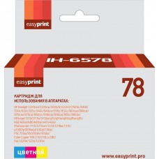 Картридж EasyPrint IH-78 №78XL для HP Deskjet 930/940/950/960/970/1220, цветной