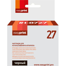Картридж EasyPrint IH-8727 №27 для HP Deskjet 3320/3520/3550/5650/1210/1315, черный