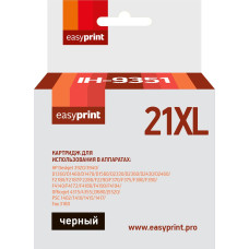 Картридж EasyPrint IH-9351 №21XL для HP Deskjet 3920/D1360/D1460/D1560/D2330/PSC1410, черный