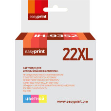 Картридж EasyPrint IH-9352 №22XL для HP Deskjet 3920/D1360/D1460/D1560/D2330/PSC1410, цветной