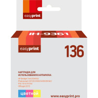 Картридж EasyPrint IH-9361 №136 для HP Deskjet 5443/D4163/Photosmart C3183/C4183/D5163, цветной