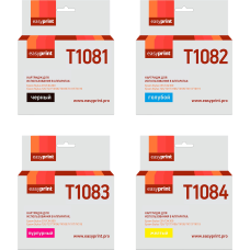 Комплект картриджей EasyPrint IE-T1085_SET для Epson T0925/T1085: черный, голубой, пурпурный, желтый