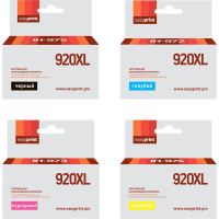Комплект картриджей EasyPrint IH-920XL_SET для HP 920XL: черный, голубой, пурпурный, желтый