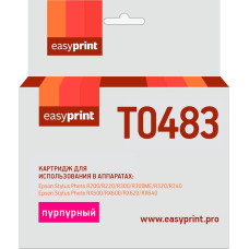 T0483 Картридж EasyPrint IE-T0483 для Epson Stylus Photo R200/300/RX500/600, пурпурный, с чипом