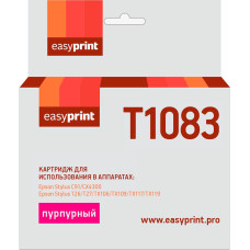 T0923/T1083 Картридж EasyPrint IE-T1083 для Epson Stylus C91/CX4300/TX106/TX117, пурпурный, с чипом