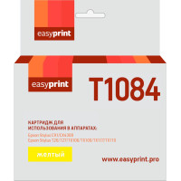 T0924/T1084 Картридж EasyPrint IE-T1084 для Epson Stylus C91/CX4300/TX106/TX117, желтый, с чипом