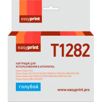 T1282 Картридж EasyPrint IE-T1282 для Epson Stylus S22/SX125/Office BX305F, голубой, с чипом