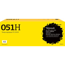TC-C051H Картридж T2 для Canon i-SENSYS LBP162dw/MF264dw/MF267dw/MF269dw (4100стр.) черный, с чипом
