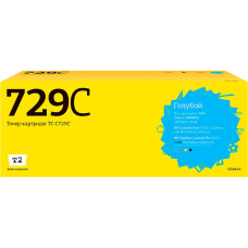 TC-C729C Картридж T2 для Canon i-SENSYS LBP7010C/HP LJ Pro CP1025 (1000 стр.) Голубой, с чипом