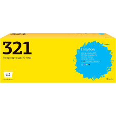 TC-H321 Картридж T2 для HP Color LaserJet Pro CP1525n/CM1415fn (1300 стр.) Голубой, с чипом