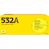 TC-H532 Картридж T2 для HP Color LaserJet CP2025/CM2320n/Canon 718Y (2800 стр.) Желтый, с чипом