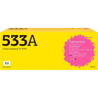 TC-H533 Картридж T2 для HP Color LaserJet CP2025/CM2320n/Canon 718M (2800 стр.) Пурпурный, с чипом