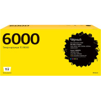 TC-H6000R Картридж T2 для HP Color LaserJet 1600/2600n/Canon 707Bk (2500 стр.) Черный, с чипом