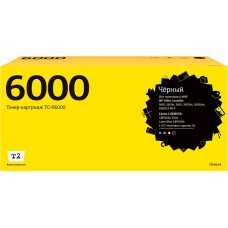 TC-H6000R Картридж T2 для HP Color LaserJet 1600/2600n/Canon 707Bk (2500 стр.) Черный, с чипом