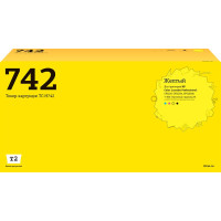 TC-H742 Картридж T2 для HP CLJ Professional CP5225/5225n/5225dn (7300 стр.) желтый, с чипом, восст.
