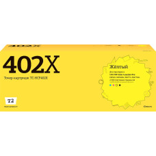 TC-HCF402X Картридж T2 для HP CLJ Pro M252n/M252dw/M274n/M277n/M277dw (2300 стр.) желтый, с чипом