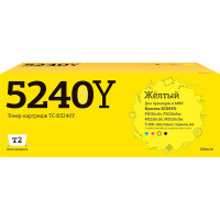 TC-K5240Y Тонер-картридж T2 для Kyocera ECOSYS Р5026cdn/Р5026cdw/M5526cdn/M5526cdw (3000 стр.) желтый, с чипом